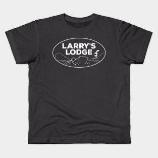 Larry's Lodge - Boat - White Kids T-Shirt